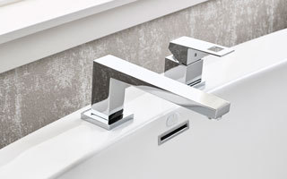 Chrome Finish Grohe Faucets
