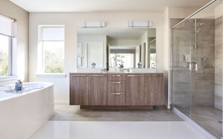 Dual Master Bath Vanities