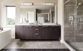 Dual Master Bath Vanities