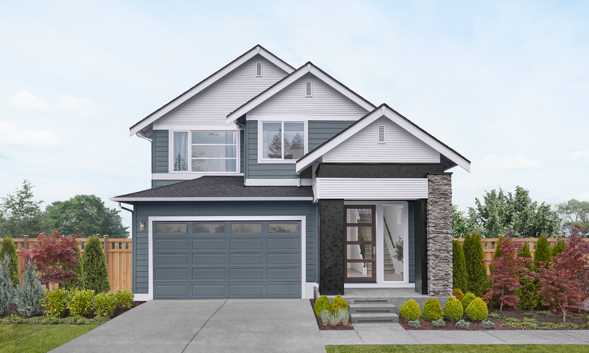 Modern Facades Washington New Homes Photo Gallery MainVue Homes